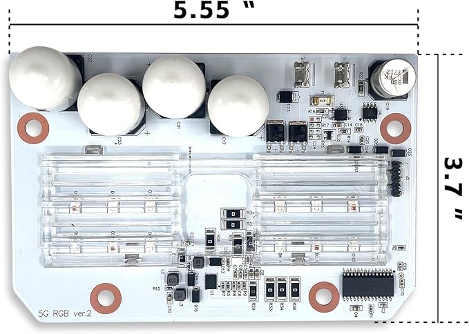 619818Z Led Light Engine Board Compatible w/IntelliBrite 5G Color LED Pool Light 2nd Generation 2009-Current 601000 601001 601002 601003 601004 601010 601011 601012 601013 Circuit Board PCBA