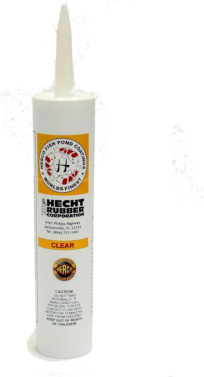 Herco Caulk Crack Filler - 12oz Tube - Clear