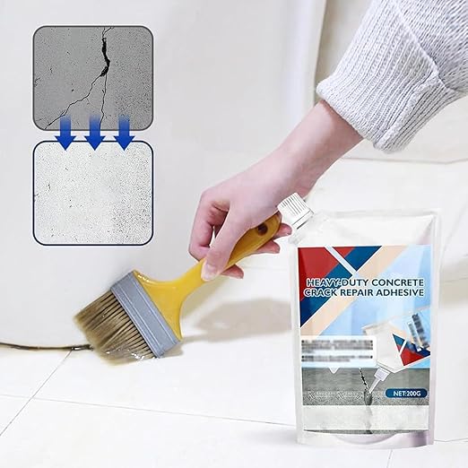 Concrete Gaps and Crack Filler, Self Leveling Sealant for Walkway, Floor Driveway Joint Repair Usage, Quick Drying Elastic Concrete Sealerr, for Indoor Outdoor Surfacce Restoration