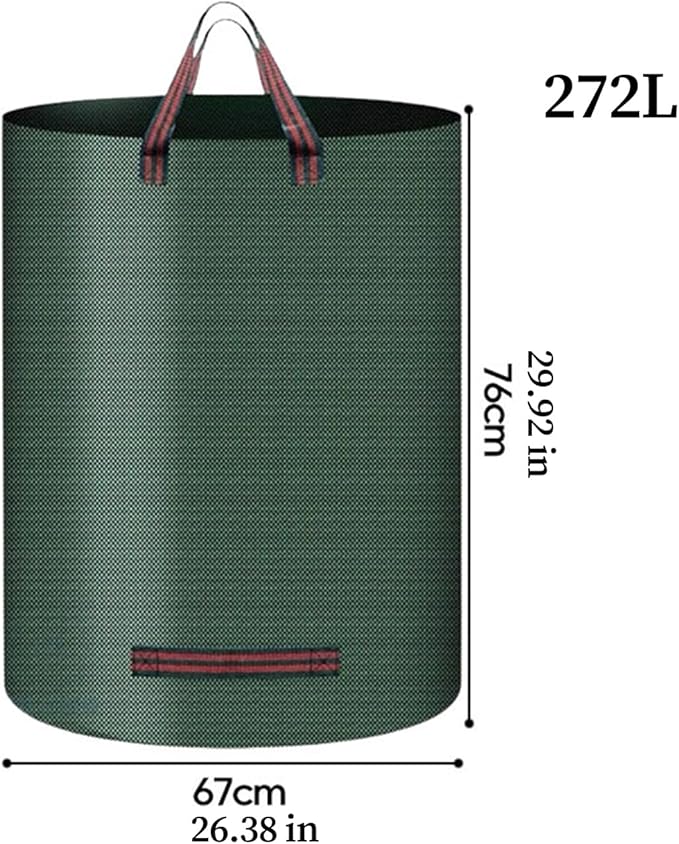 Fallen Leaf Storage Bag, Efficient Debris Management, 67x76cm, Yard Waste Bag, Reusable Dirt Waste Container, Large Capacity Storage, For Garden