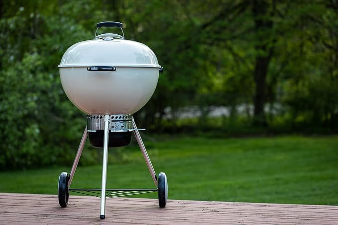 Weber Master-Touch 22" Charcoal Grill, Ivory