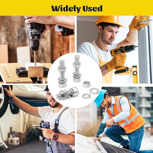 720pcs M3 Screws Assortment kit, Hex Socket Head Cap Bolts, Nuts & Washers Assorted Set M3x6/8/10/12/16/20/25/30 mm, 304 Stainless Steel Hardware Kit for DIY, 3D Printer