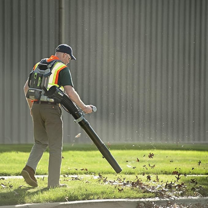 EGO POWER+ Backpack Leaf Blower, Cordless Electric 600 CFM, Includes 56V 7.5Ah Battery and Charger - LB6003