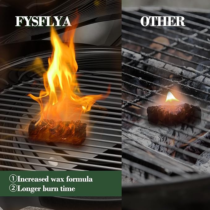 150 PCS Fire Starters for Campfires Grill BBQ Camping Fireplace Fire Pit,Quick Light Wood Charcoal Fire Starter, Waterproof-Natural Fire Starters Camping fire Starter Charcoal Starters