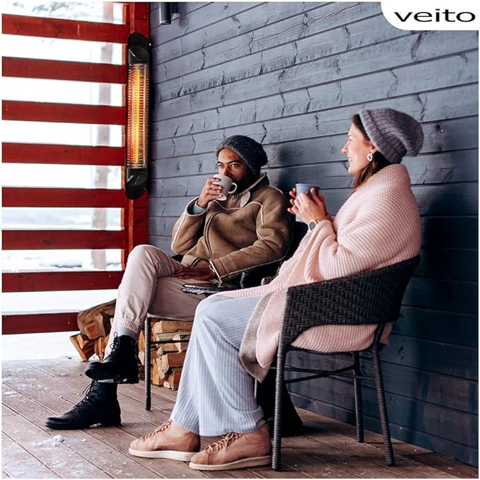 Veito Blade Heaters 1500W (Black)