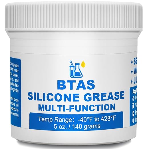 Plumber Faucet Pool Silicone Grease,O Ring Filter Rubber Gasket Lubricant Food Grade 5 oz