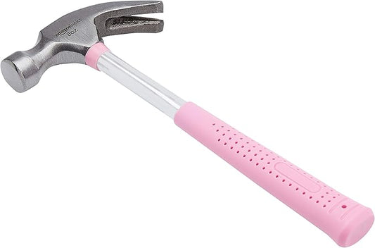 Amazon Basics 8 oz Hammer, Pink