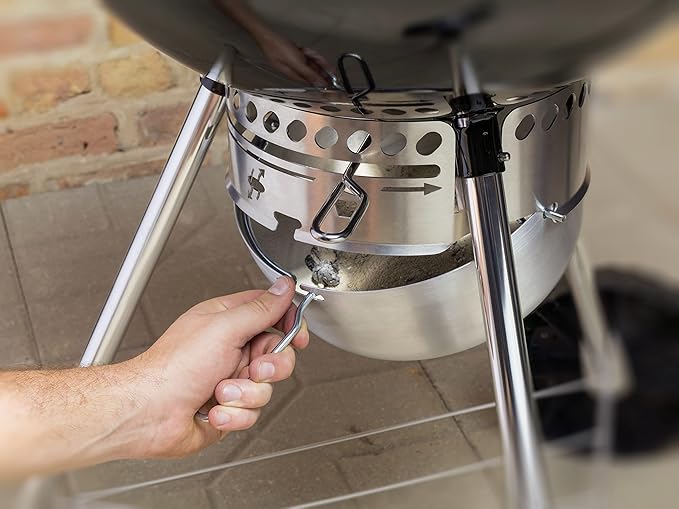 Weber Master-Touch 22" Charcoal Grill, Ivory