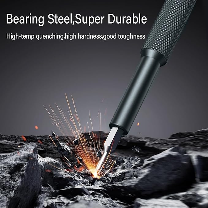 24-in-1 Small Screwdriver Set,Mini Repair Tool Kit Alloy Steel Magnetic Screw Driver for Macbook Laptop Drone toys Gift for Men (Glossy handle)