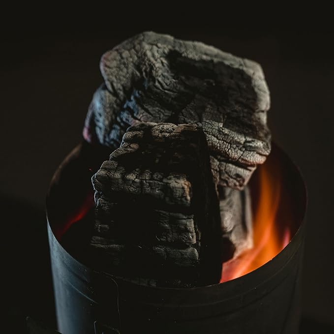 Jealous Devil 100% All Natural Pro Restaurant Quality Hardwood Lump Charcoal for Grilling and Smoking, 35 Pound Bag