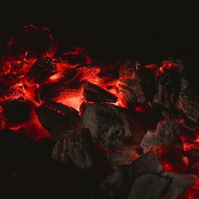 Jealous Devil 100% All Natural Pro Restaurant Quality Hardwood Lump Charcoal for Grilling and Smoking, 35 Pound Bag