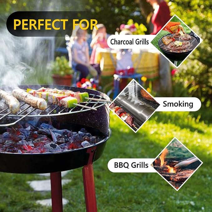 Old Potters Smoker Chunks, 12-14 lbs for Grilling, Smoking, and Wood Fire Cooking ~ 2 x 3 Inches, (Oak, 790 Cu in.)