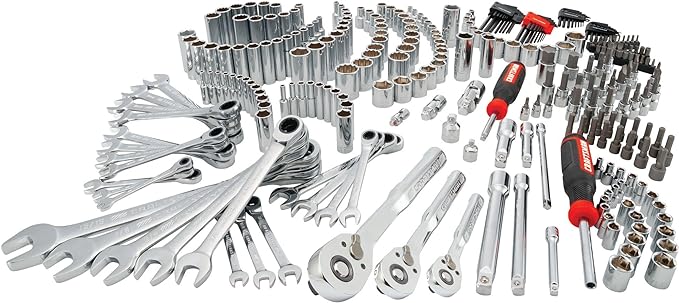 CRAFTSMAN Mechanics Tool Set, 298 Piece Hand Tool and Socket Set SAE/Metric (CMMT12139)