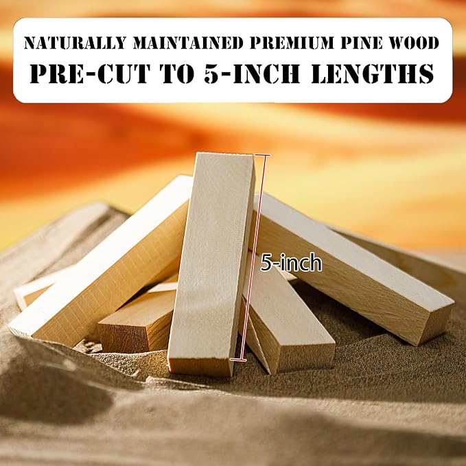 Mini Fire Sticks Wood with 10pcs Fire Color Changing Packets,5" Lengths Kiln Dried Pine Small Firewood&Magic Colorful Flames Pack Great for Tabletop Firepits,Pizza Oven,Camping Essentials