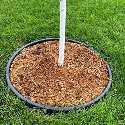Master Mark Plastic Tree Wrap, Tree Trunk Protector, 2 Pack Spiral Guard