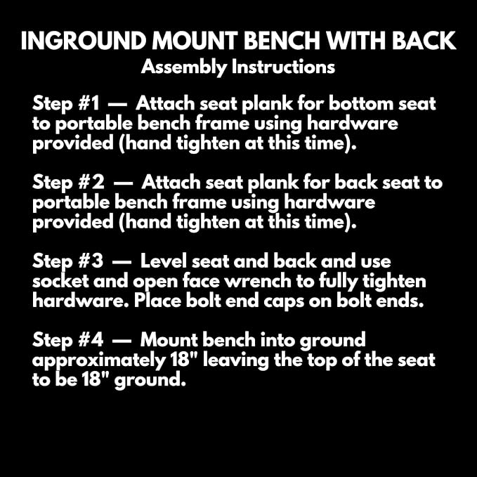 COATEDOUTDOORFURNITURE Heavy-Duty Outdoor Bench Thermoplastic Coated, Expanded Metal, Commercial-Grade Seating, Made in America (Inground with Back, 8 Ft, Textured Orange)