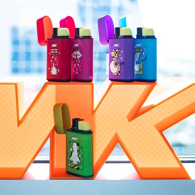 MK Lighter 5-Pack Torch Flame Pocket Lighters, Refillable and Multipurpose, Ideal for Candles, BBQ, Camping, and Everyday Use (Senses-5PC)