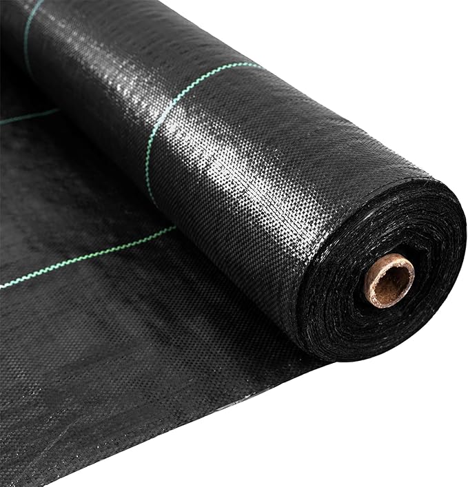 6.5FT x 300FT Weed Barrier Landscape Fabric Heavy Duty,Weed Blocker Fabric, Geotextile Fabric Under Gravel,Garden Tarp to Prevent Weeds, Landscaping Fabric, Driveway Fabric