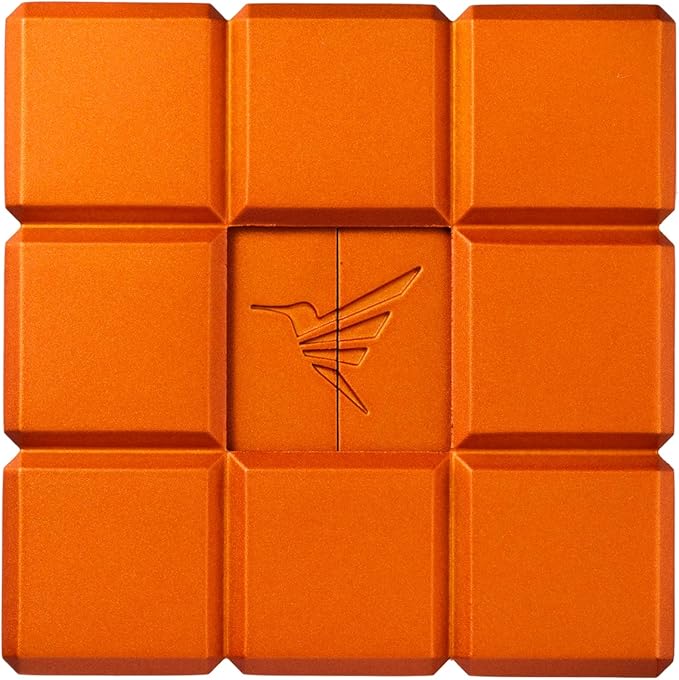 Colibri Heritage Cube Desk Lighter - Orange