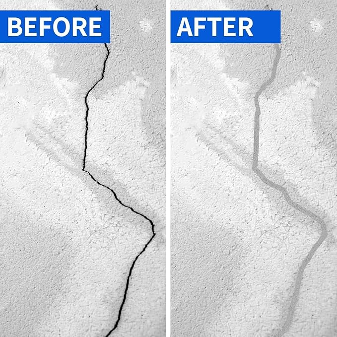 Backer Rod Foam Gap Filler Crack Filler for Concrete Repair Caulk Saver Backing Rod Concrete Expansion Joint Rope Caulk for Sealing Gaps, Expansion Joints, Crack Filling (Black, 1/4 Inch x 100 Feet)