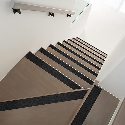 Anti Slip Tape Black 2 in x 20FT Non Skid Tape for Stairs Outdoor Indoor, Best Grip Non Slip Strips Tape High Traction Adhesive for Stairs Step