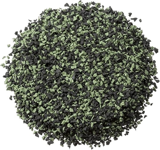 Fast Patch Poured-in-Place Surfacing Repair Kit Fix Rubber Playground (Green/Black, Small)