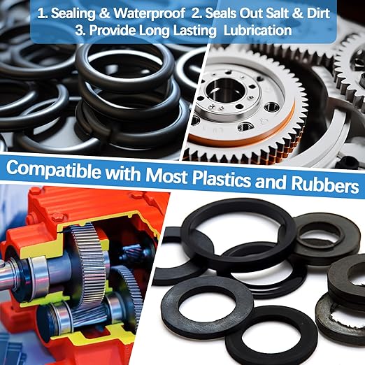 Plumbers Silicone Grease Food Grade for Faucet O Ring Valve Rubber Pool Pump Lubricant Sealing Waterproof 1 oz 1 Pcs