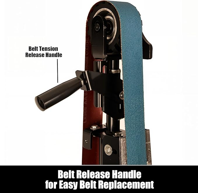 2"x 72" Belt Sander Attachment for Bench Grinder, 2x72-inch Belt for 8"/10" inch Bench Grinder, BS722