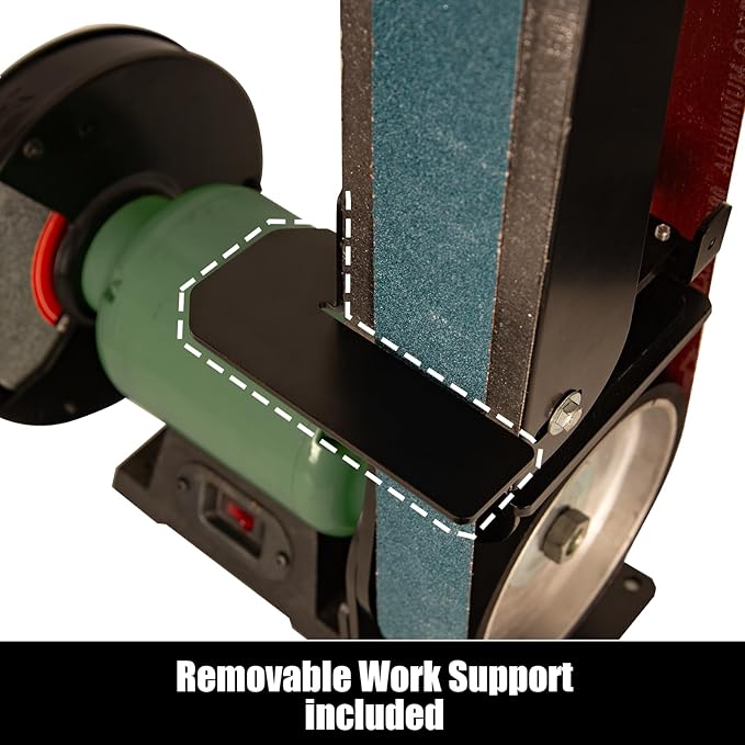 2"x 72" Belt Sander Attachment for Bench Grinder, 2x72-inch Belt for 8"/10" inch Bench Grinder, BS722
