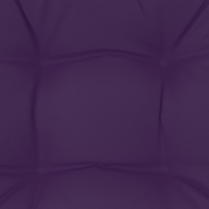 QILLOWAY Indoor/Outdoor Chaise Lounge Cushion,Spring/Summer Seasonal Replacement Cushions. (Purple)