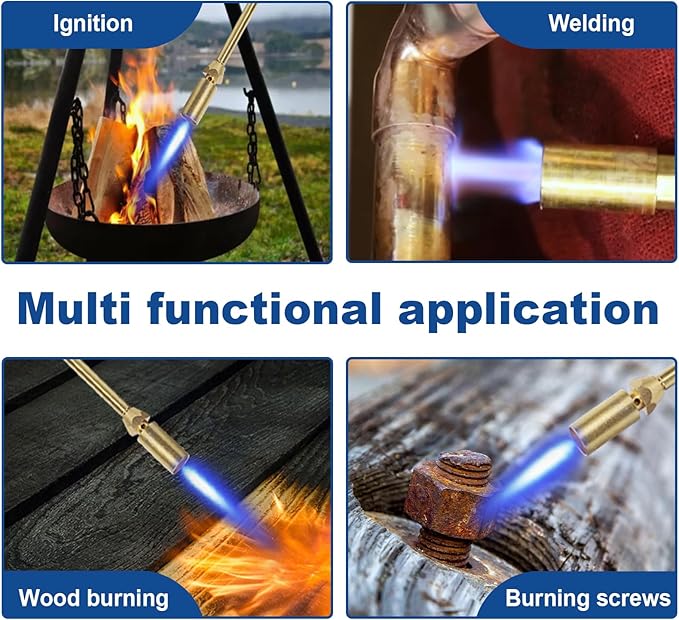 Pack of 12,BLUEFIRE Standard Propane Gas Cylinder Canister Welding Brazing Soldering Fuel Gas for HVAC Plumbing Cooking Grilling and Camping 1 lb Small Propane Tank for Propane Torch Head Weed Torches