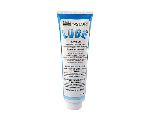 Taylor Blue Lube 36 x Heavy Duty Sanitary Lubricant, Food Safe Lube - Soft Serve Lubricant Compatible - Stoelting - Taylor - Kappus - 47518, 36 x 4 Oz Tubes