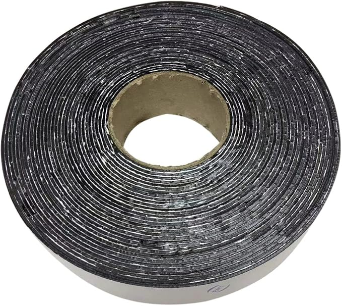 (615) EWT Premium Asphalt Tarmac Parking lot Joint and Crack Sealer Hot-Filler Repair Tape 50 FT Long (2 inchs x 50ft Tape)