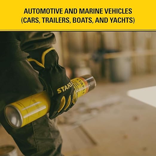 STANLEY F 990P Supercoat Spray Foam Insulation - Closed Cell Spray Foam Covers Up to 360 Sq.Ft.,(11.32/2 inch R-Value), Gun Use, Gun Not Included, 27.1 oz, 18 Pack