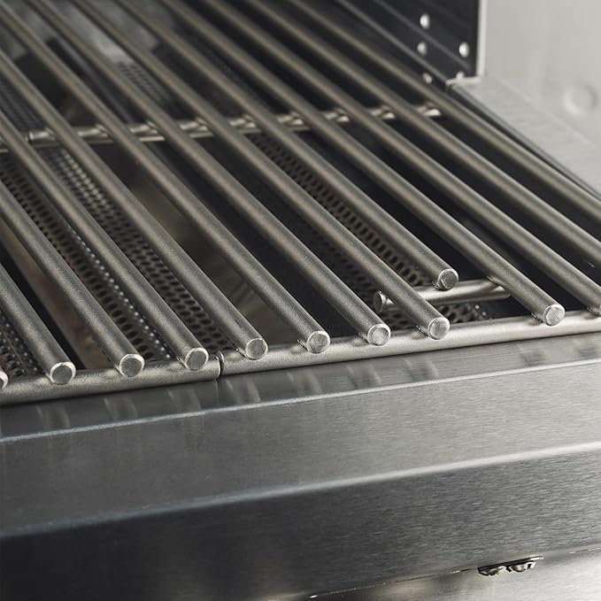 Hygrill 32-Inch Built In Grill, Stainless Steel 4-Burner Grill Head for Outdoor Kitchen, Liquid Propane