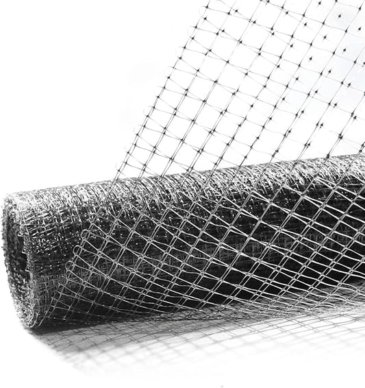 Fencer Wire 7 ft. x 100 ft. Garden & Plant Protective Netting with 3/4" Mesh, Reusable & Doesn't Tangle, Protection Against Bird, Deer and Other Animals, Multiple Choices Available