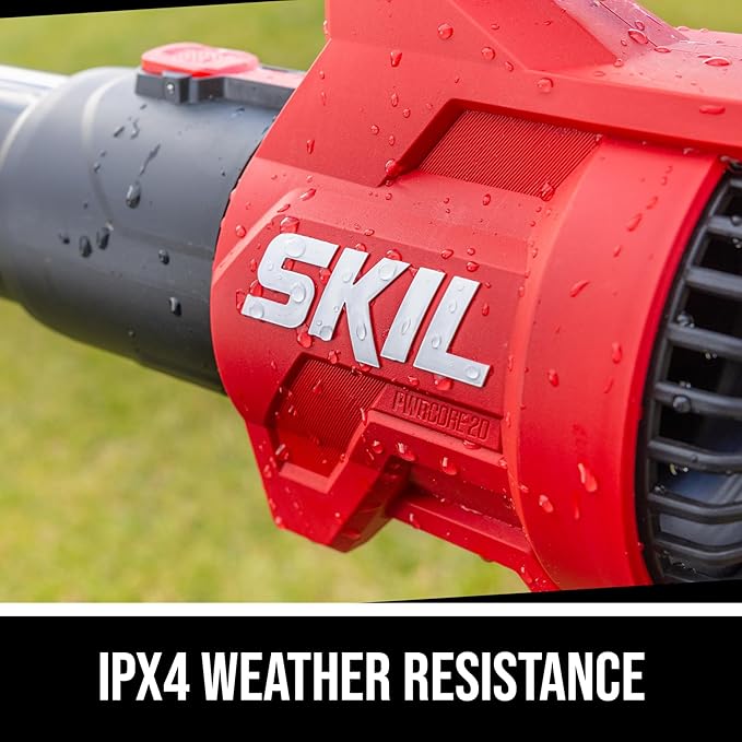 SKIL PWR CORE 20 420 CFM Leaf Blower, 20-Volt Battery and Charger Included - BL0420B-13