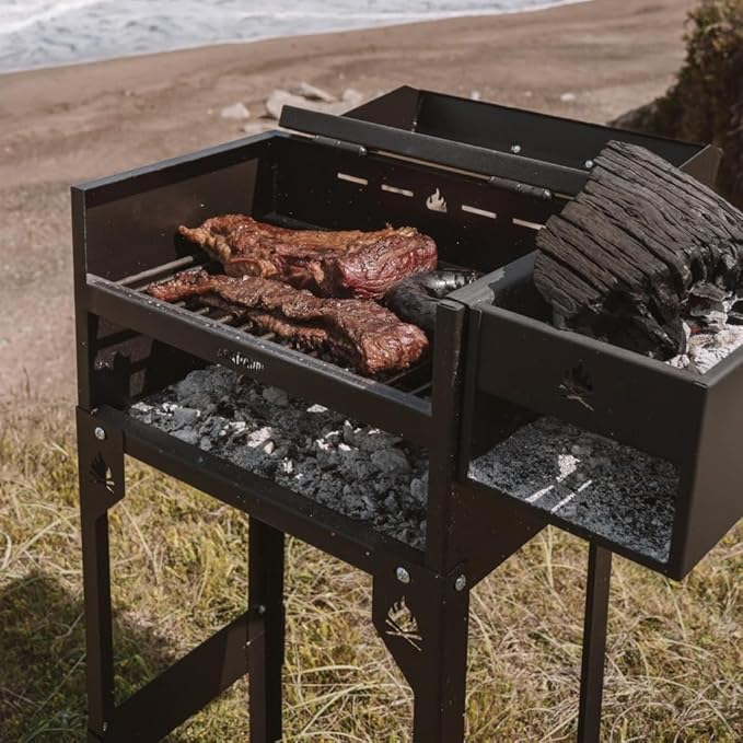Luxury Argentine Grill Chulengo - Authentic Argentinian Style Outdoor Cooking Charcoal