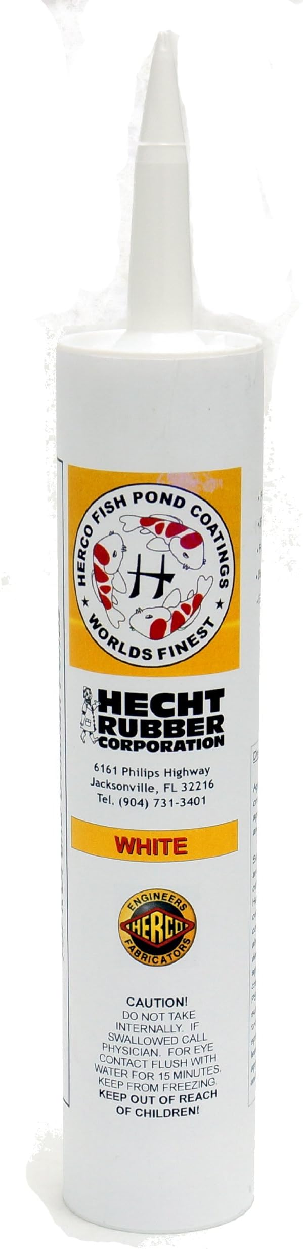 Herco Caulk Crack Filler - 12oz Tube - White