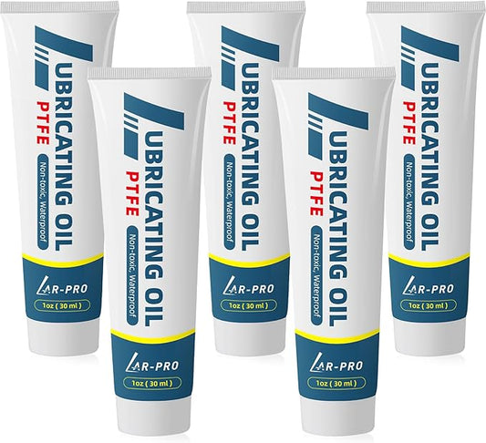 AR-PRO (5-Pack) General-Purpose Silicone Sealant Lubricant - 1oz Waterproof Silicone Grease Long-Lasting Lube use for Swimming Pool O-Rings, Pool Gaskets, Valve, Faucet and Bearings