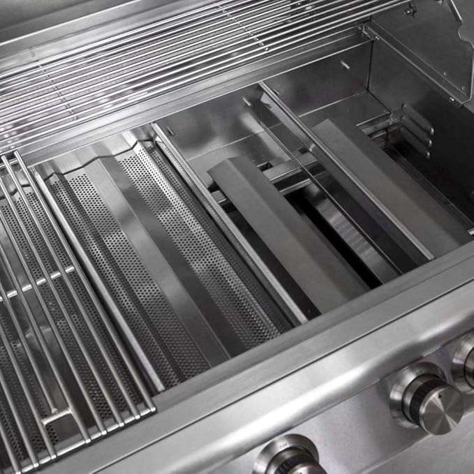 Blaze Marine Grade Stainless Steel Built-In Natural Gas Grill with Lights (BLZ-4LTE2MG-NG), 32-inch