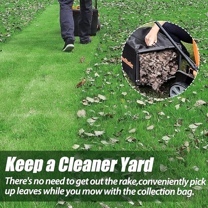 LawnMaster CLMF4817E 48V MAX* Brushless Mower with 2X24V MAX* 4.0Ah Battery and a Dual Charger