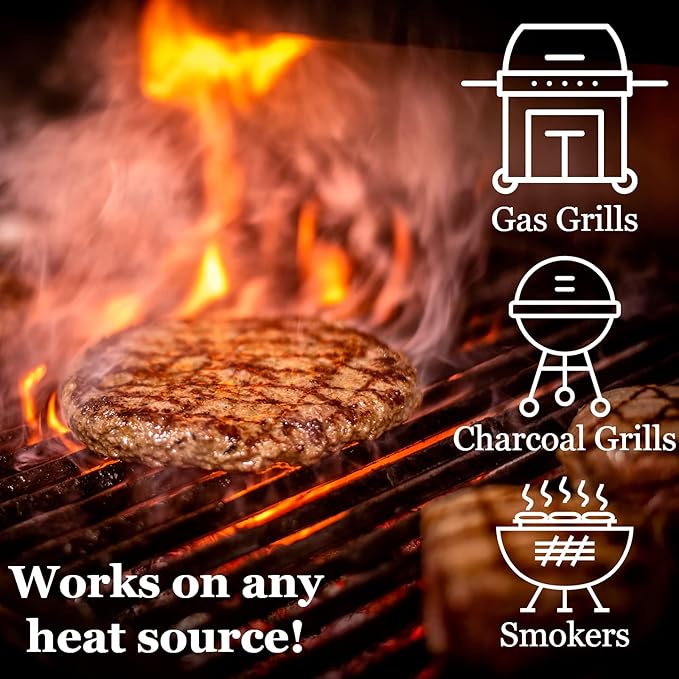 Mr. Bar-B-Q Hickory Wood Smoking Chips, 100% All Natural Wood Chips for Smokers, Works with Smoker, Gas, Electric Grill, Smoky & Fruity Flavor for Picnics, Grilling, Smoker, BBQ & Camping (1.8 Lb Bag)