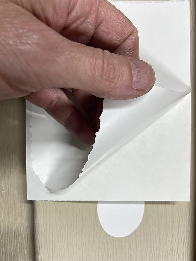 USA Made Stepsaver Products Vinyl Siding Repair Patch Kit (8, 4.5"x 5.5")