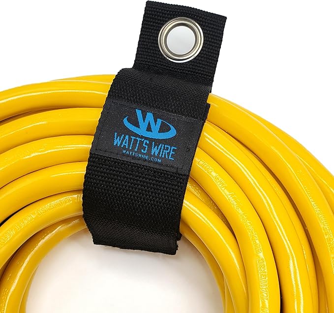 25 ft Outdoor Extension Cord Waterproof - 12 Gauge Heavy Duty Extension Cord Splitter - Lighted Outdoor Extension Cords with Multiple Outlets - Watts Wire - 25' Grounded - extensiones electricas