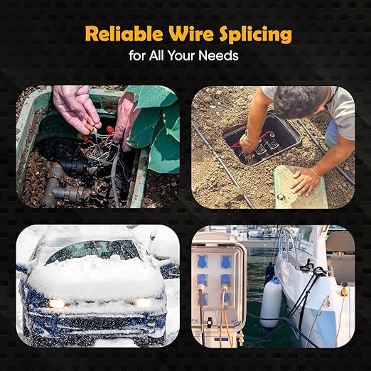 Professional Kit - Complete Wire Splice Sealing Solution for All Your Vehicles & ATV Needs