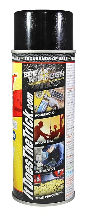 Trick Shot - 3 in 1 Penetrating Lubricant Oil - Non-Toxic, Non-Flammable & Eco-Friendly Food Grade Industrial Oil Spray - Biodegradable Anti-Seize Lubricant, Protects, Degreases & Cleans (1-Pack)
