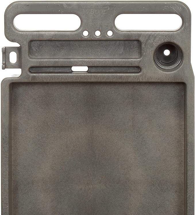Global Industrial Plastic 2 Shelf Tray Service & Utility Cart, 38” x 17-1/2”, 5" Rubber Casters