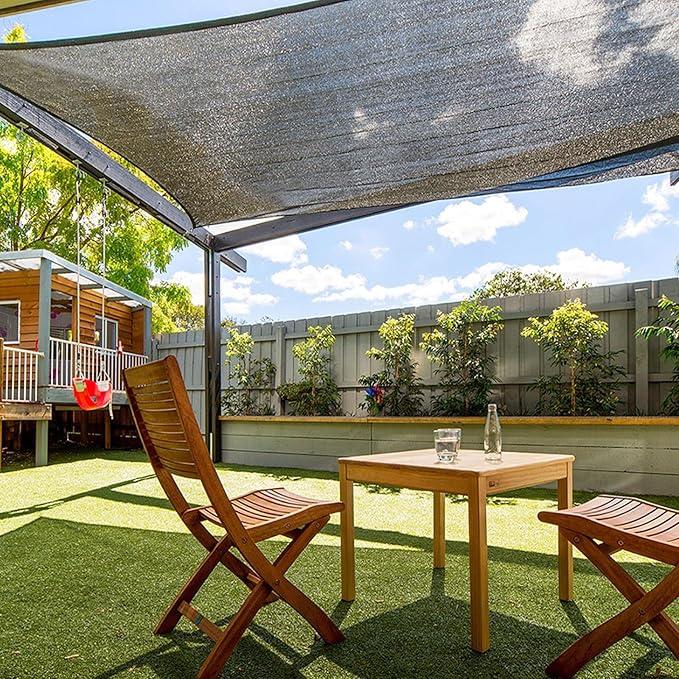 40% Shade Cloth 14x20 FT, Black UV-Resistant Sunblock Mesh Tarp for Garden, Greenhouse, Raised Beds, Vegetables & Flower Shade Cover from Sun