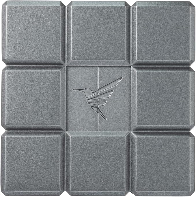 Colibri Heritage Cube Desk Lighter - Charcoal